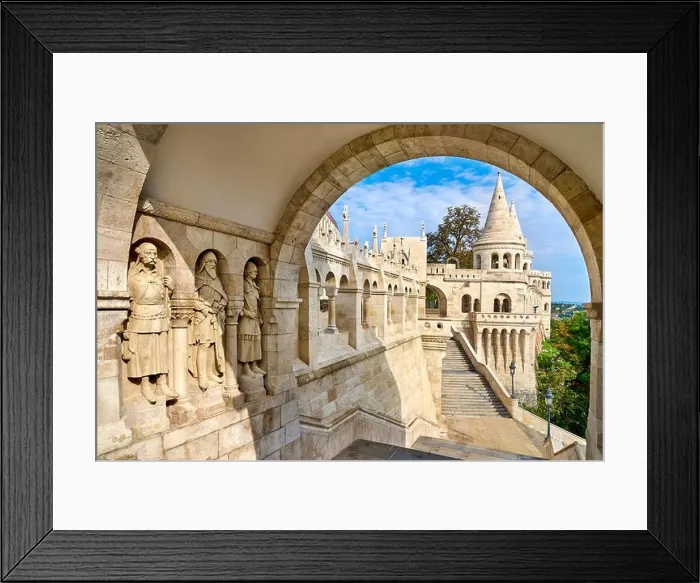 Framed Print : Fishermen Bastion, Budapest, Hungary Framed Print : Fishermen Bastion, Budapest, Hungary
