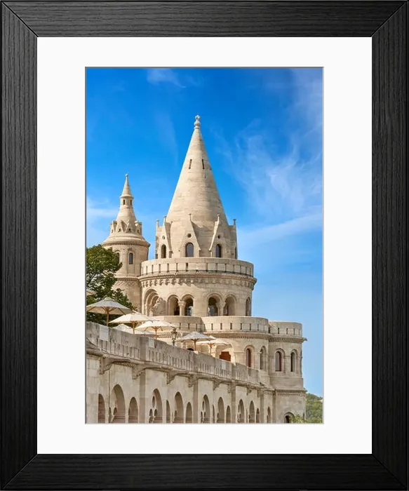 Framed Print : Fishermen Bastion, Budapest, Hungary Framed Print : Fishermen Bastion, Budapest, Hungary