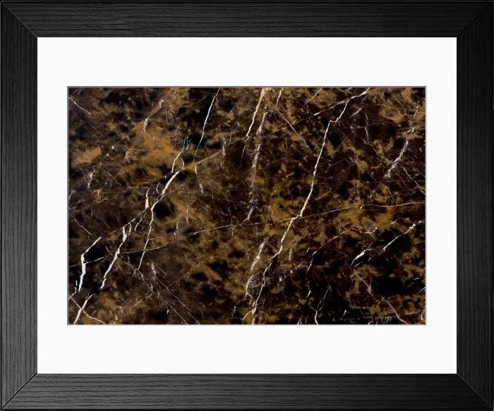 Framed Print : Close up of marble pattern with veins useful as background or te Framed Print : Close up of marble pattern with veins useful as background or te