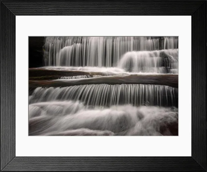 Framed Print : Moody long-exposure water blurs at Grogan Creek Falls - Butter Gap Trail, Pisgah National Forest, near Brevard, North Carolina, USA Framed Print : Moody long-exposure water blurs at Grogan Creek Falls - Butter Gap Trail, Pisgah National Forest, near Brevard, North Carolina, USA