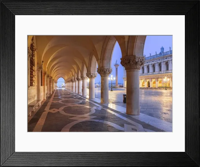 Framed Print : Venice, Italy on a misty morning in San Marco Piazza Framed Print : Venice, Italy on a misty morning in San Marco Piazza
