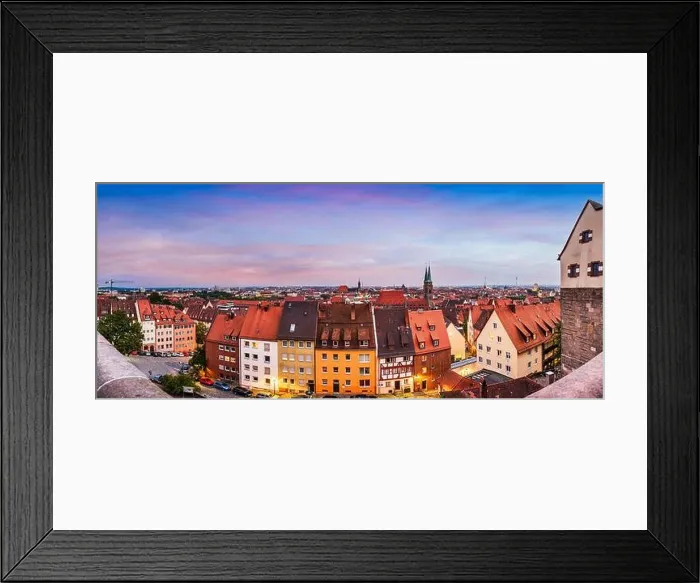Framed Print : Nuremberg, Germany old city buildings Framed Print : Nuremberg, Germany old city buildings
