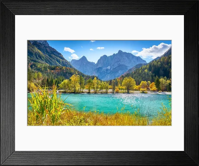 Framed Print : Jasna Lake, Triglav National Park, Julian Alps, Slovenia Framed Print : Jasna Lake, Triglav National Park, Julian Alps, Slovenia