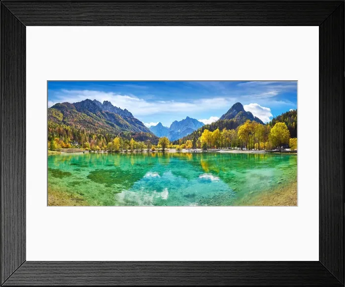 Framed Print : Jasna Lake, Triglav National Park, Slovenia Framed Print : Jasna Lake, Triglav National Park, Slovenia