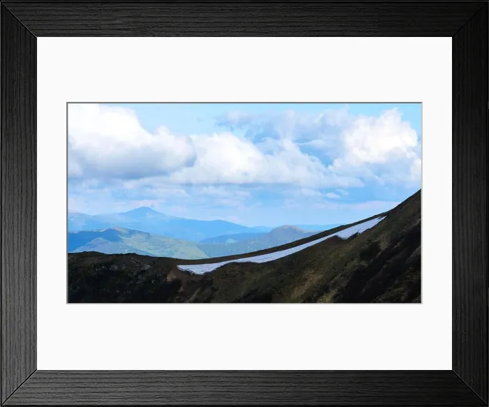 Framed Print : Carpathians mountain in spring time Framed Print : Carpathians mountain in spring time