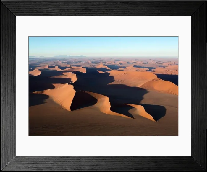 Framed Print : Red sand dunes under the morning light in Sossusvlei, Namibia Framed Print : Red sand dunes under the morning light in Sossusvlei, Namibia
