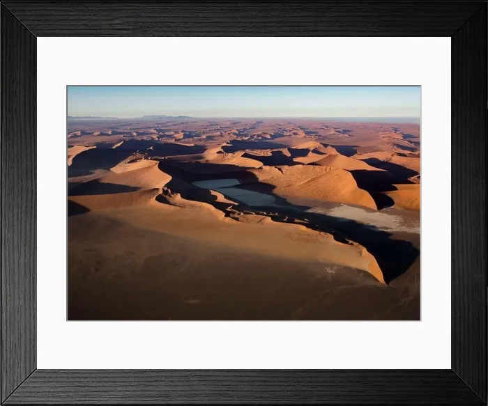 Framed Print : Red sand dunes under the morning light in Sossusvlei, Namibia Framed Print : Red sand dunes under the morning light in Sossusvlei, Namibia