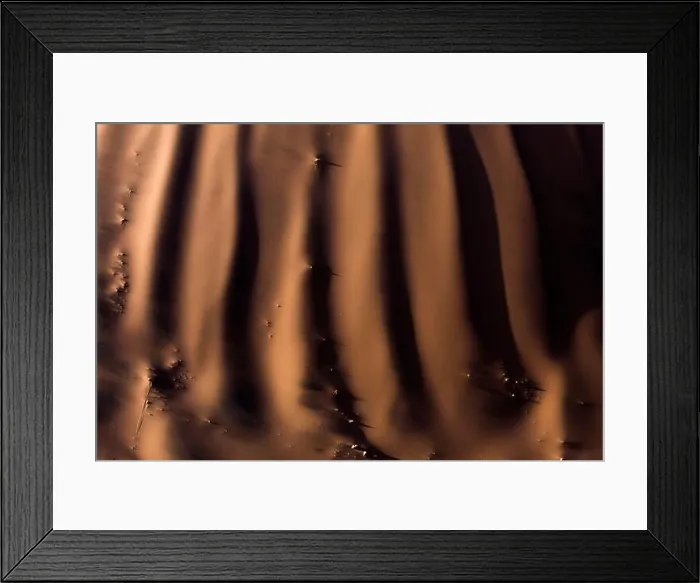 Framed Print : Details of a sand dune in Namibia Framed Print : Details of a sand dune in Namibia