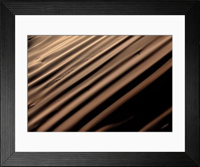 Framed Print : Details of a sand dune in Namibia Framed Print : Details of a sand dune in Namibia
