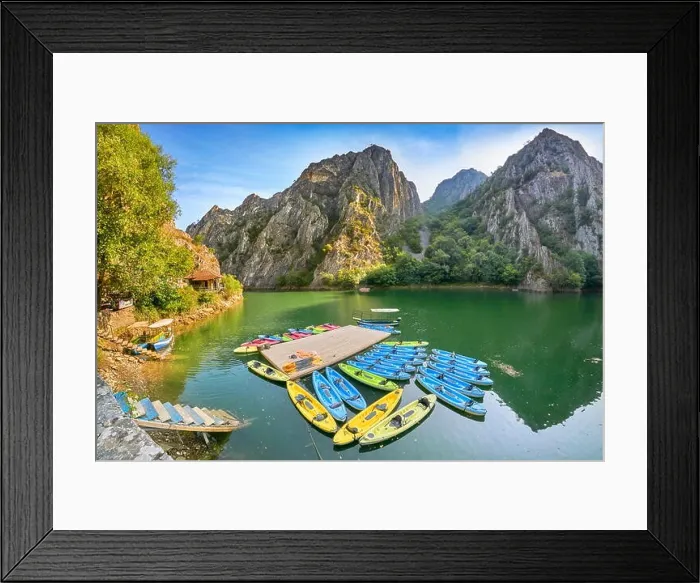 Framed Print : Matka Canyon, Macedonia Framed Print : Matka Canyon, Macedonia
