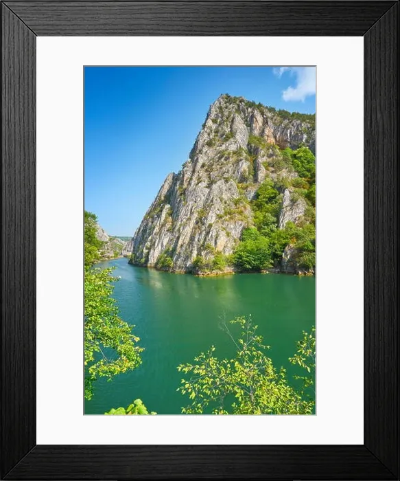 Framed Print : Matka Canyon, Macedonia Framed Print : Matka Canyon, Macedonia