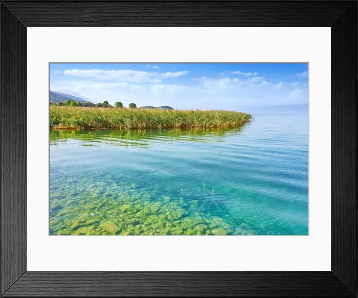 Framed Print : Ohrid Lake, Republic of Macedonia, Balkans Framed Print : Ohrid Lake, Republic of Macedonia, Balkans