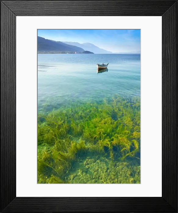Framed Print : Ohrid Lake, Macedonia, Balkans Framed Print : Ohrid Lake, Macedonia, Balkans