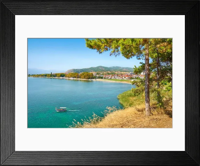 Framed Print : Ohrid Lake, Macedonia, Balkans Framed Print : Ohrid Lake, Macedonia, Balkans