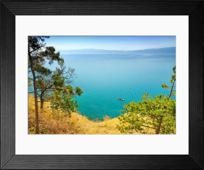 Framed Print : Ohrid Lake, Republic of Macedonia, Balkans Framed Print : Ohrid Lake, Republic of Macedonia, Balkans