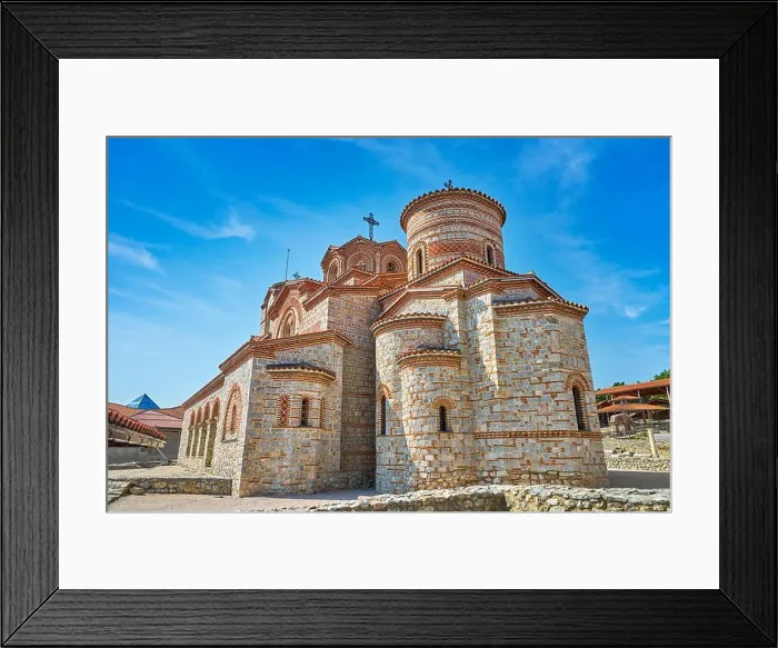 Framed Print : Church Saint Panteleimon, Ohrid, Macedonia, UNESCO Framed Print : Church Saint Panteleimon, Ohrid, Macedonia, UNESCO