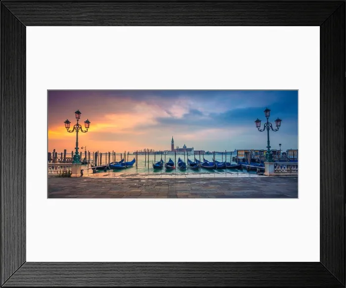 Framed Print : Venice Panorama. Panoramic cityscape image of Venice, Italy during sunrise Framed Print : Venice Panorama. Panoramic cityscape image of Venice, Italy during sunrise