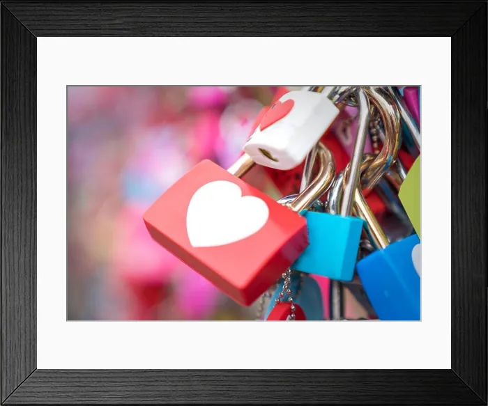 Framed Print : The Love Key Ceremony at N Seoul Tower in Seoul City, Korea. Located on Namsan Mountain in the center of Seoul City Framed Print : The Love Key Ceremony at N Seoul Tower in Seoul City, Korea. Located on Namsan Mountain in the center of Seoul City