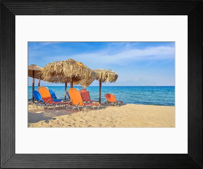 Framed Print : Halkidiki beach, Sithonia, Greece Framed Print : Halkidiki beach, Sithonia, Greece
