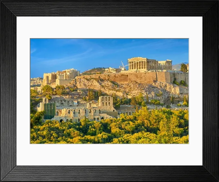 Framed Print : View at Parthenon, Acropolis, Athens, Greece Framed Print : View at Parthenon, Acropolis, Athens, Greece
