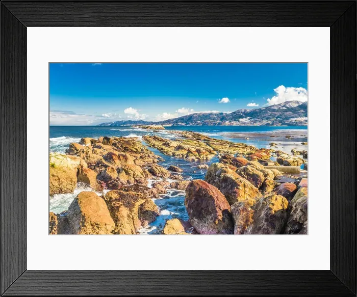 Framed Print : Wajima, Ishikawa, Japan rural coastal park Framed Print : Wajima, Ishikawa, Japan rural coastal park