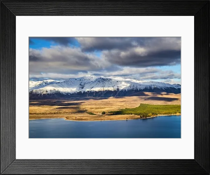 Framed Print : Lake Tekapo, view from Mount John, Mackenzie Country, New Zealand Framed Print : Lake Tekapo, view from Mount John, Mackenzie Country, New Zealand