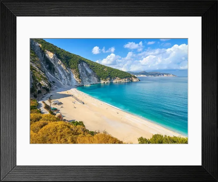 Framed Print : Myrtos Beach, Kefalonia (Cephalonia), Greek Ionian Islands, Greece Framed Print : Myrtos Beach, Kefalonia (Cephalonia), Greek Ionian Islands, Greece
