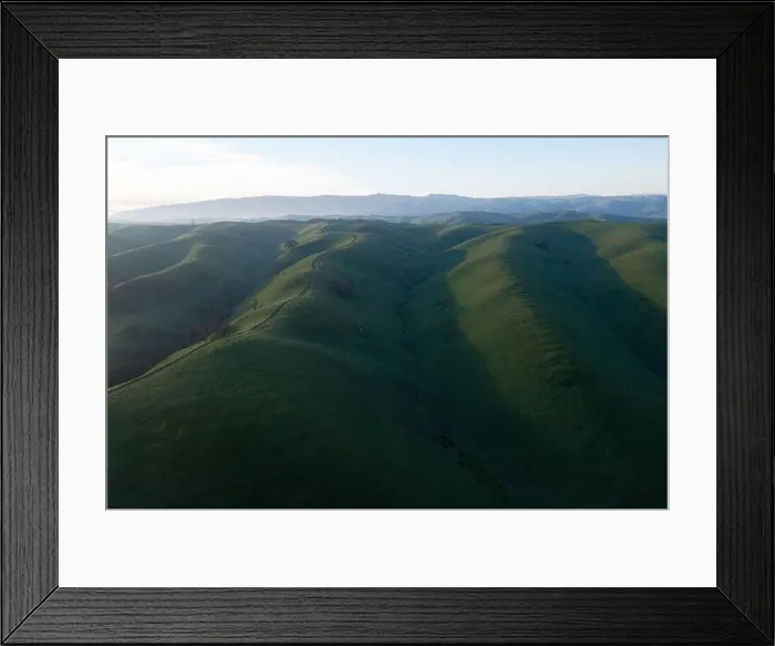 Framed Print : Morning light shines on the scenic, rolling hills and valleys of the Tri-valley area of Northern California, just east of San Francisco Bay Framed Print : Morning light shines on the scenic, rolling hills and valleys of the Tri-valley area of Northern California, just east of San Francisco Bay