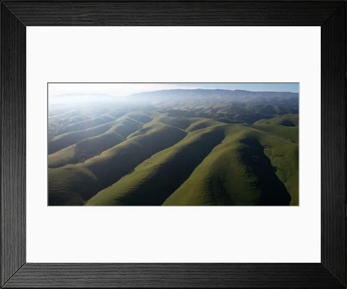 Framed Print : Early morning light shines on the scenic, rolling hills and valleys of the Tri-valley area of Northern California, just east of San Francisco Bay Framed Print : Early morning light shines on the scenic, rolling hills and valleys of the Tri-valley area of Northern California, just east of San Francisco Bay