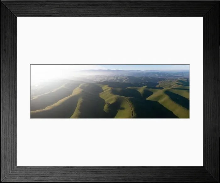 Framed Print : Early morning light shines on the scenic, rolling hills and valleys of the Tri-valley area of Northern California, just east of San Francisco Bay Framed Print : Early morning light shines on the scenic, rolling hills and valleys of the Tri-valley area of Northern California, just east of San Francisco Bay