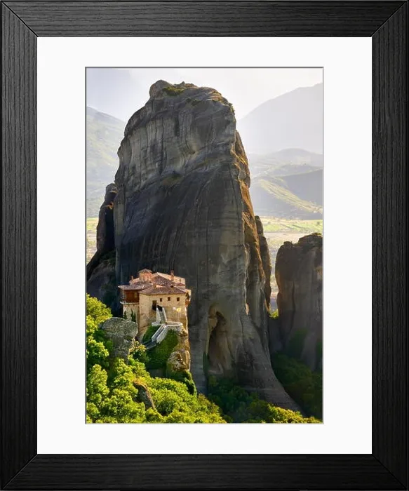 Framed Print : Meteora Monastery, Greece Framed Print : Meteora Monastery, Greece