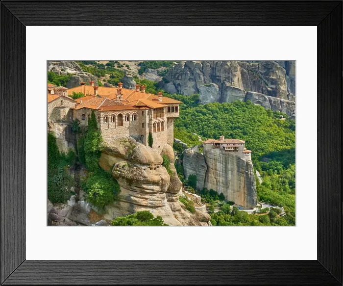 Framed Print : Varlaam Monastery, Meteora, Greece Framed Print : Varlaam Monastery, Meteora, Greece