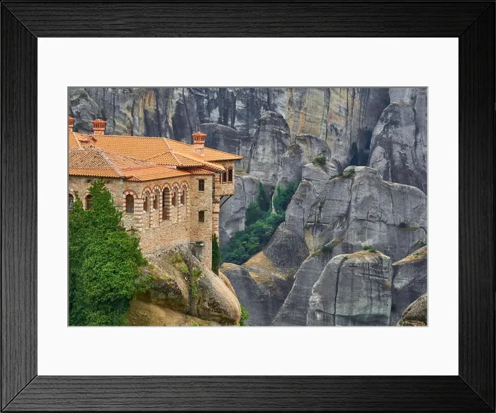 Framed Print : Varlaam Monastery, Meteora, Greece Framed Print : Varlaam Monastery, Meteora, Greece