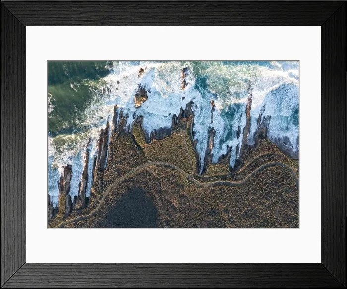 Framed Print : The Pacific Ocean meets the beautiful and rocky shoreline of Central California, near Morro Bay. This scenic region is a popular vacation destination Framed Print : The Pacific Ocean meets the beautiful and rocky shoreline of Central California, near Morro Bay. This scenic region is a popular vacation destination