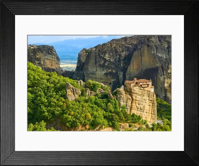 Framed Print : Meteora monastery, Greece Framed Print : Meteora monastery, Greece