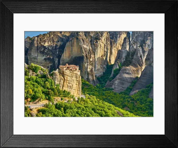 Framed Print : Greece - Monastery, Meteora Framed Print : Greece - Monastery, Meteora