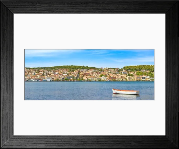 Framed Print : View of Argostoli Town, Kefalonia Island, Ionian Sea, Greece Framed Print : View of Argostoli Town, Kefalonia Island, Ionian Sea, Greece