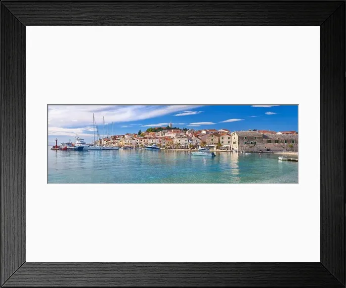 Framed Print : Primosten, Dalmatia, Croatia Framed Print : Primosten, Dalmatia, Croatia