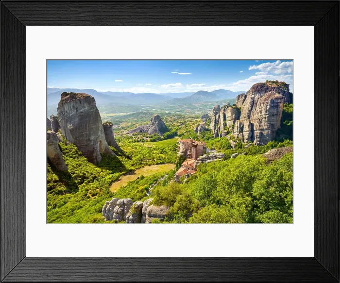 Framed Print : Meteora, Kalambaka, Greece Framed Print : Meteora, Kalambaka, Greece