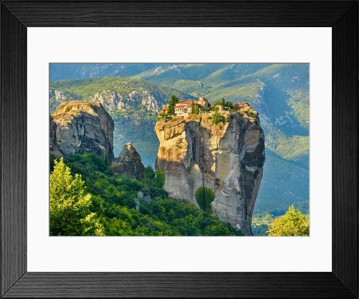 Framed Print : Holy Trinity Monastery at Meteora, Greece Framed Print : Holy Trinity Monastery at Meteora, Greece