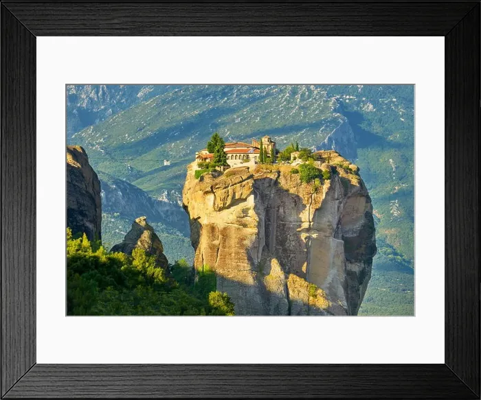 Framed Print : Holy Trinity Monastery at Meteora, Greece Framed Print : Holy Trinity Monastery at Meteora, Greece