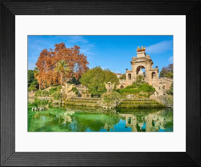 Framed Print : Parc de la Ciutadella, Barcelona, Spain Framed Print : Parc de la Ciutadella, Barcelona, Spain