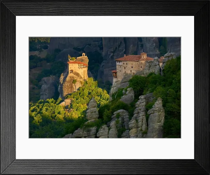 Framed Print : Nicholas Anapausas Monastery at Meteora, Greece Framed Print : Nicholas Anapausas Monastery at Meteora, Greece