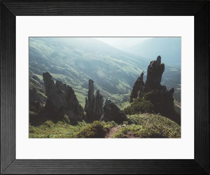 Framed Print : View of the stony hills Framed Print : View of the stony hills
