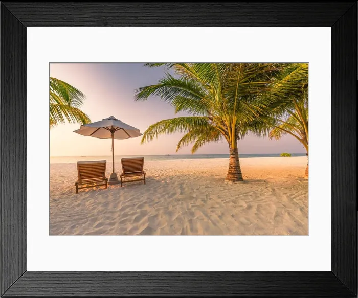Framed Print : Amazing scenery, relaxing beach, tropical landscape background. Summer vacation travel holiday design. Luxury travel destination concept. Beach nature Framed Print : Amazing scenery, relaxing beach, tropical landscape background. Summer vacation travel holiday design. Luxury travel destination concept. Beach nature