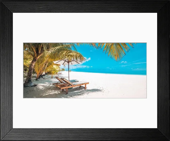 Framed Print : Perfect sunset beach. Idyllic tropical beach landscape for background or wallpaper. Design of summer vacation holiday, couple destination pastel color Framed Print : Perfect sunset beach. Idyllic tropical beach landscape for background or wallpaper. Design of summer vacation holiday, couple destination pastel color