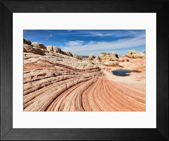 Framed Print : White Pocket rock formations, Vermilion Cliffs National Monument, Arizona, USA Framed Print : White Pocket rock formations, Vermilion Cliffs National Monument, Arizona, USA
