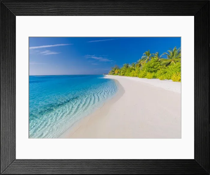 Framed Print : Tranquil scenery, relaxing beach, tropical landscape design. Summer vacation travel holiday design. Luxury tourism destination. Amazing beach scene Framed Print : Tranquil scenery, relaxing beach, tropical landscape design. Summer vacation travel holiday design. Luxury tourism destination. Amazing beach scene