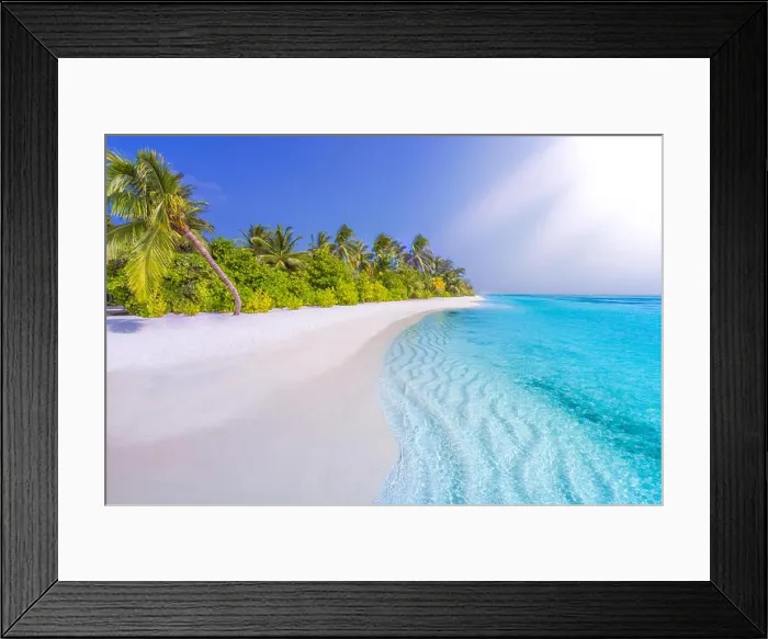Framed Print : Tranquil scenery, relaxing beach, tropical landscape design. Summer vacation travel holiday design. Luxury tourism destination. Amazing beach scene Framed Print : Tranquil scenery, relaxing beach, tropical landscape design. Summer vacation travel holiday design. Luxury tourism destination. Amazing beach scene