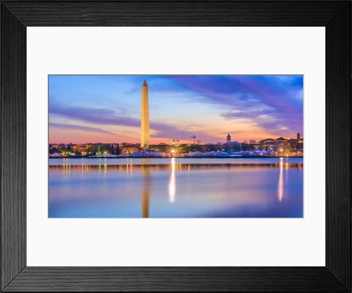 Framed Print : Washington DC, USA in spring season Framed Print : Washington DC, USA in spring season